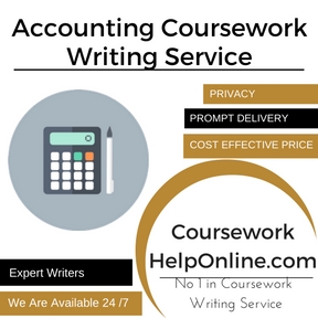 Accounting Coursework Writing Service