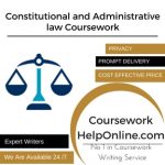 Constitutional and Administrative law
