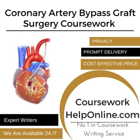 Coronary Artery Bypass Graft Surgery Coursework Writing Service