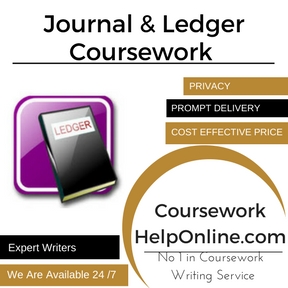 Journal & Ledger Coursework writing Service