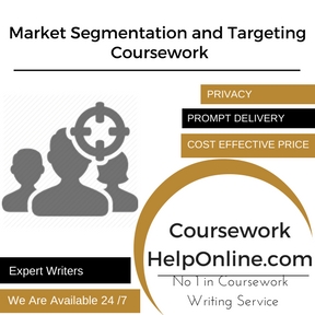 Market Segmentation and Targeting Coursework Writing Service