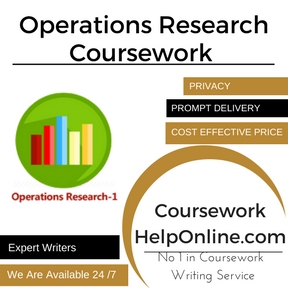 Operations Research Coursework Writing Service