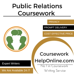 Public Relations Coursework Writing Service