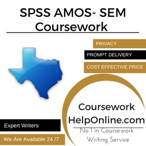SPSS AMOS- SEM Coursework Writing Service 